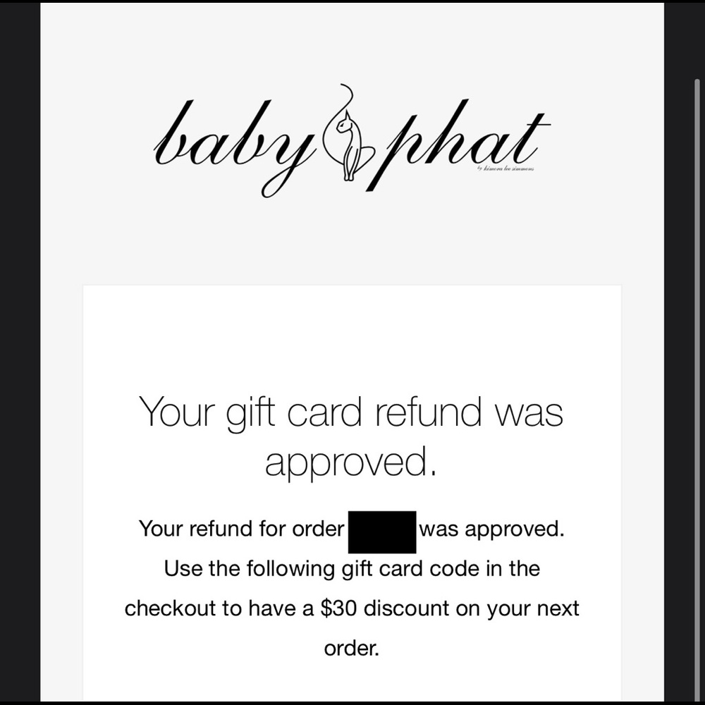 Baby phat store credit